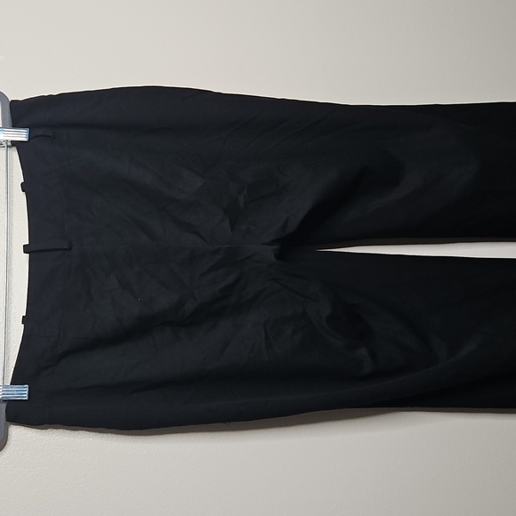 RALPH Lauren Sanderson Black Flat Front Pants Size 10 GUC - Picture 4 of 7